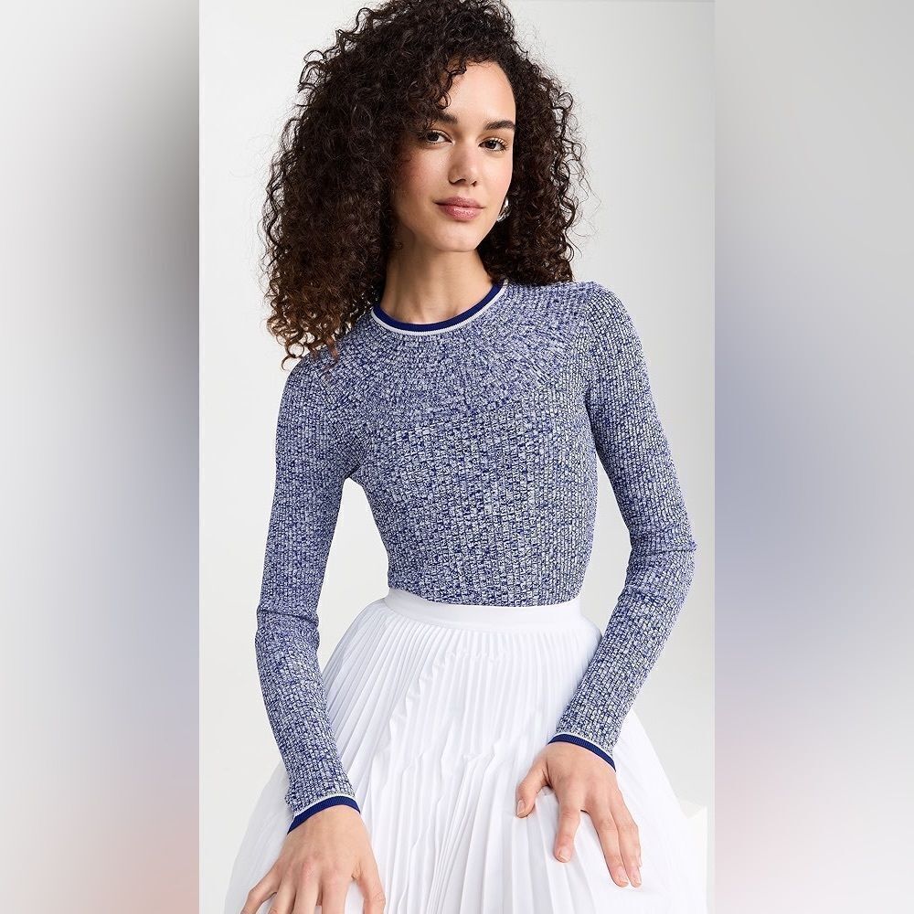 Merlette Flums sweater in cobalt multi sz small
